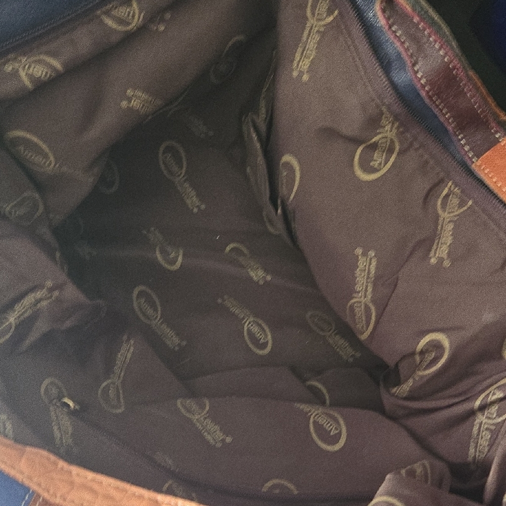 Multicolor Patchwork Leather Shoulder Bag - image 3